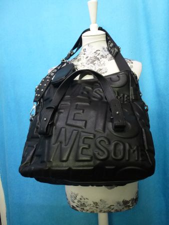 DESIGUAL TASCHE NEU SCHWARZ HENKEL UND RIEMEN SHOPPER