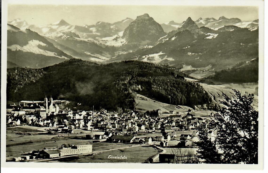 Ansichtskarten: Einsiedeln – Gebraucht aus Hochdorf von Ziegel-16