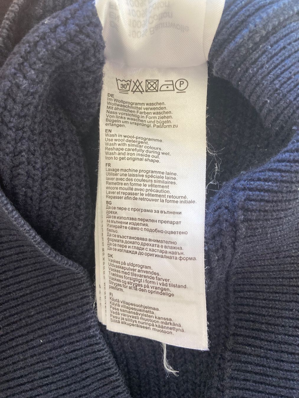 Maglioni & Felpe: Fynch-Hatton Herren Pullover dunkelblau Grösse M gebraucht – Usato da Zürich venduto da aur_ydw6 4