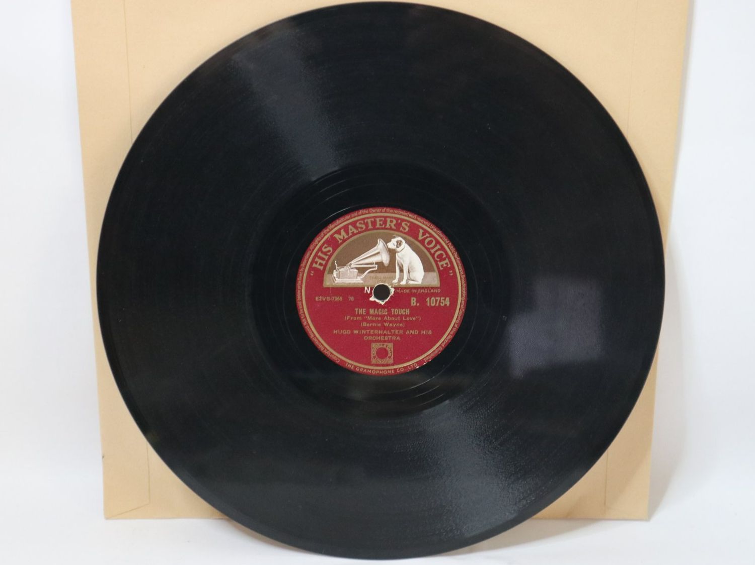 Dischi in vinile: Schellackplatte Hugo Winterhalter The Magic Tango Schellack – Usato da Eschenbach SG venduto da Astalavista 3