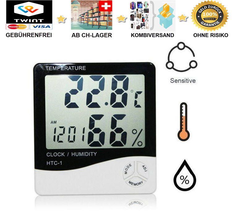Digital Hygrometer Thermometer Aussenthermometer Hygrometer