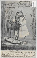 Kleines Mädchen mit Rössli-Ryti