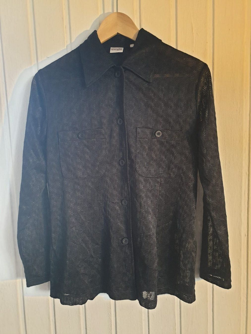 Camicette: Schwarze Damenbluse von Spengler Gr. S – Usato da Langnau am Albis venduto da jer_pm72 2