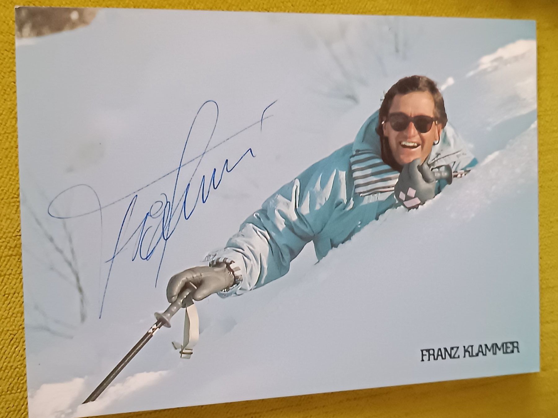 Autographes: Franz Klammer – D'occasion à Menziken par Artographs