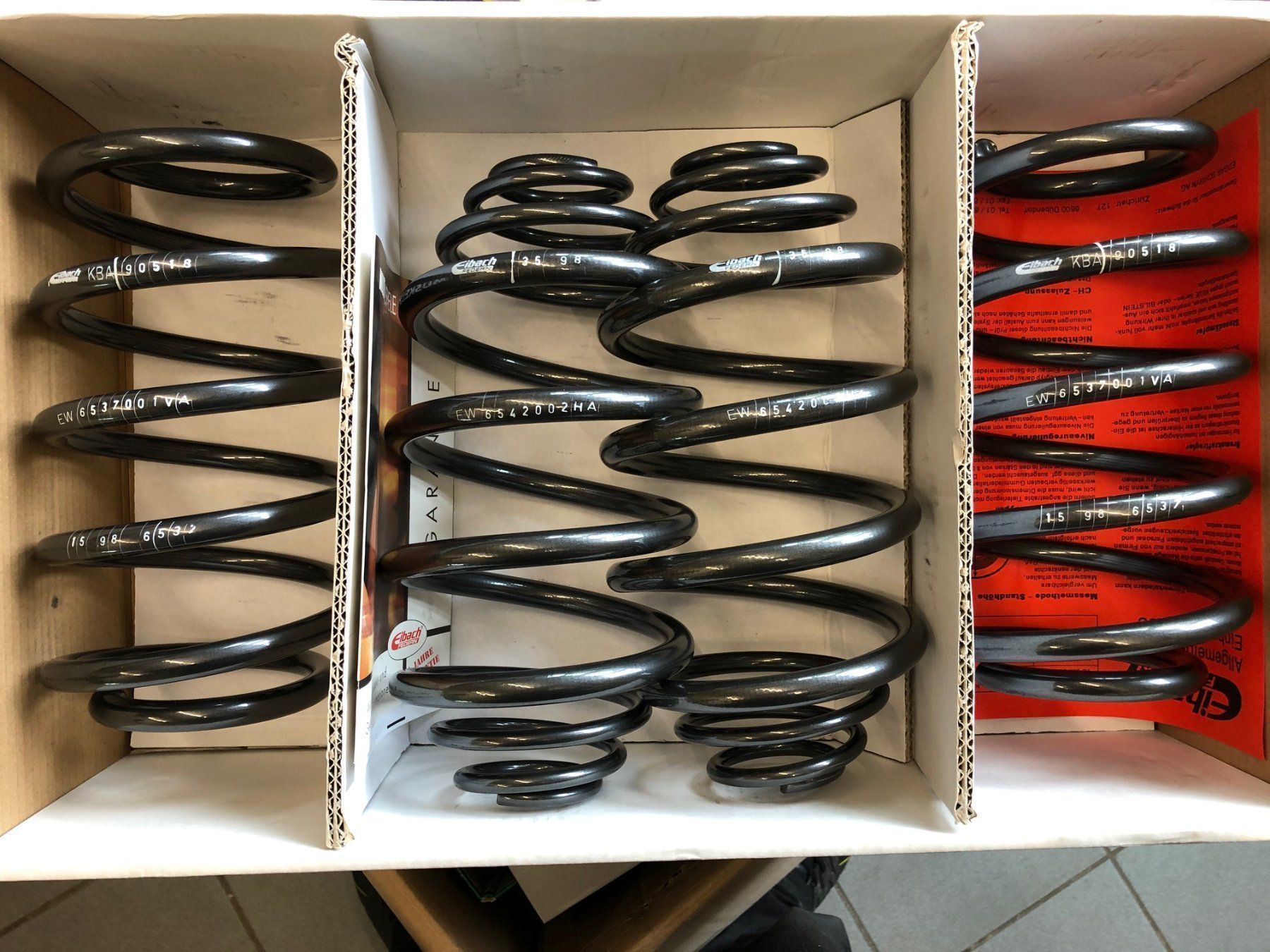 Opel Alle Autoersatzteile: Eibach Federnsatz 30/30mm Opel Astra G – Neu und originalverpackt aus Eich von Deltamotor
