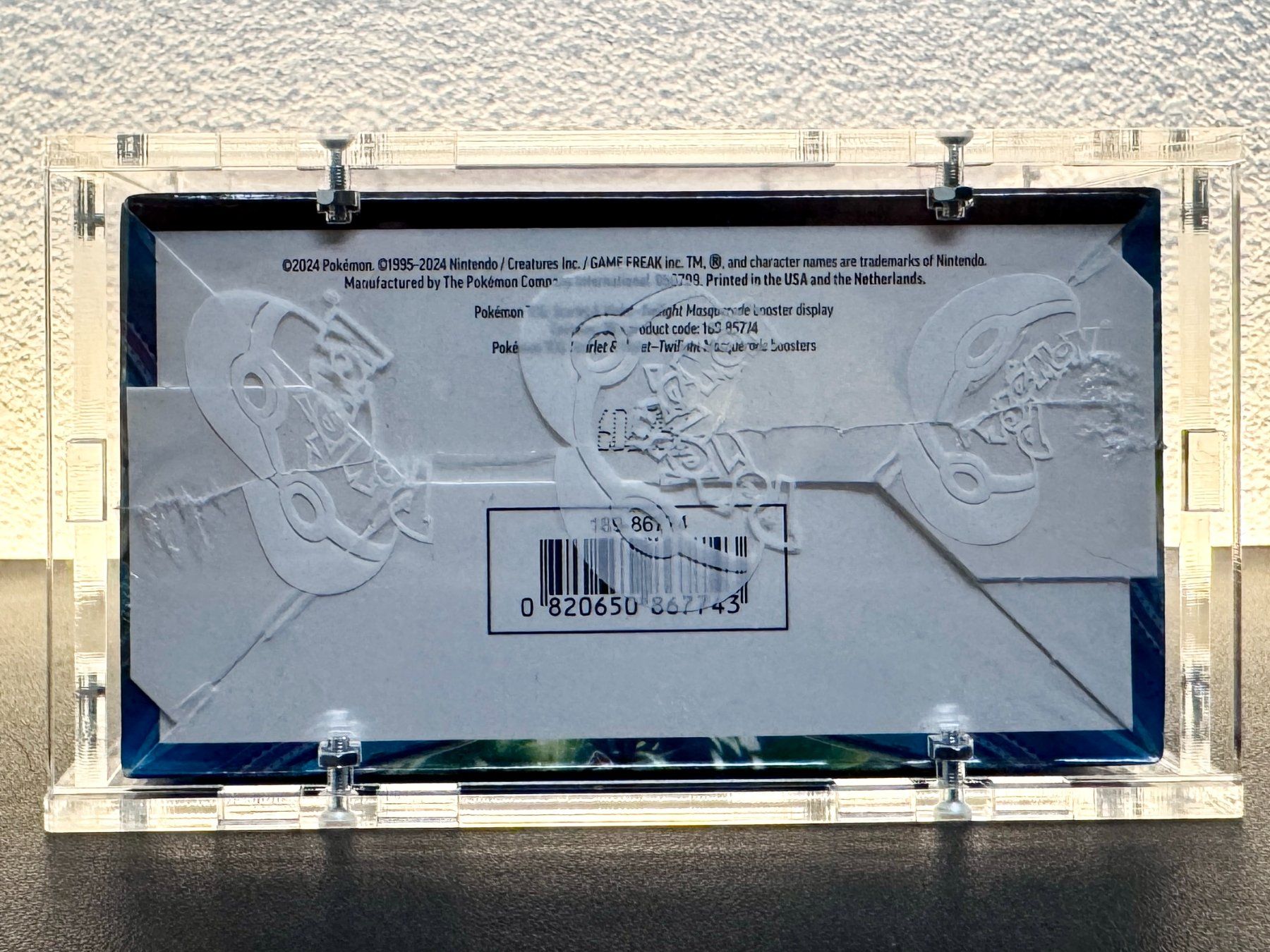 Pokémon Carte collezionabili: Pokémon Twilight Masquerade Display EN OVP + Acrylbox – Nuovo e nell'imballaggio originale da Schlatt TG venduto da catch_up 7