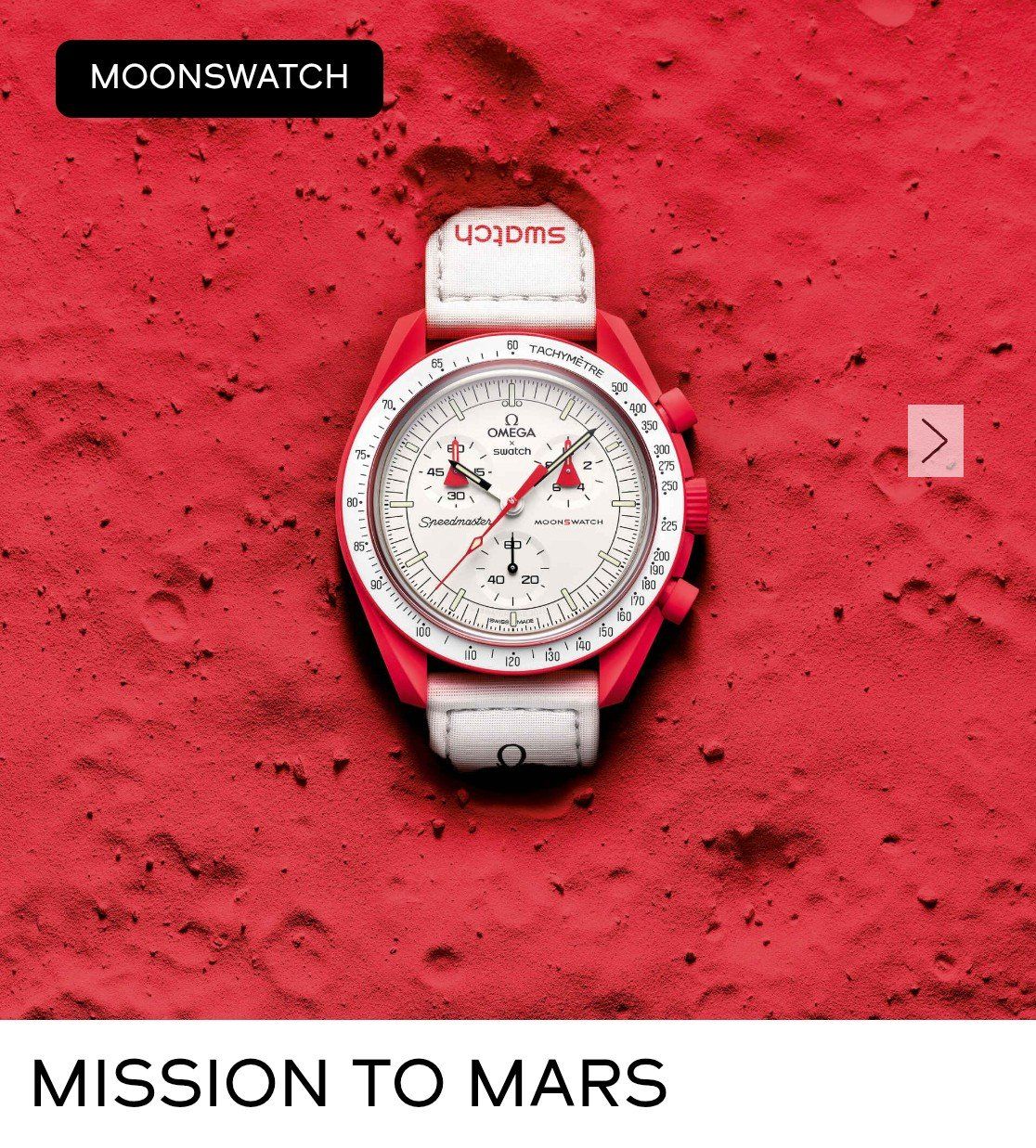 Swatch Orologi: Swatch Moonswatch mission to Mars – Nuovo (secondo la descrizione) da Liebefeld venduto da ang_n2hv