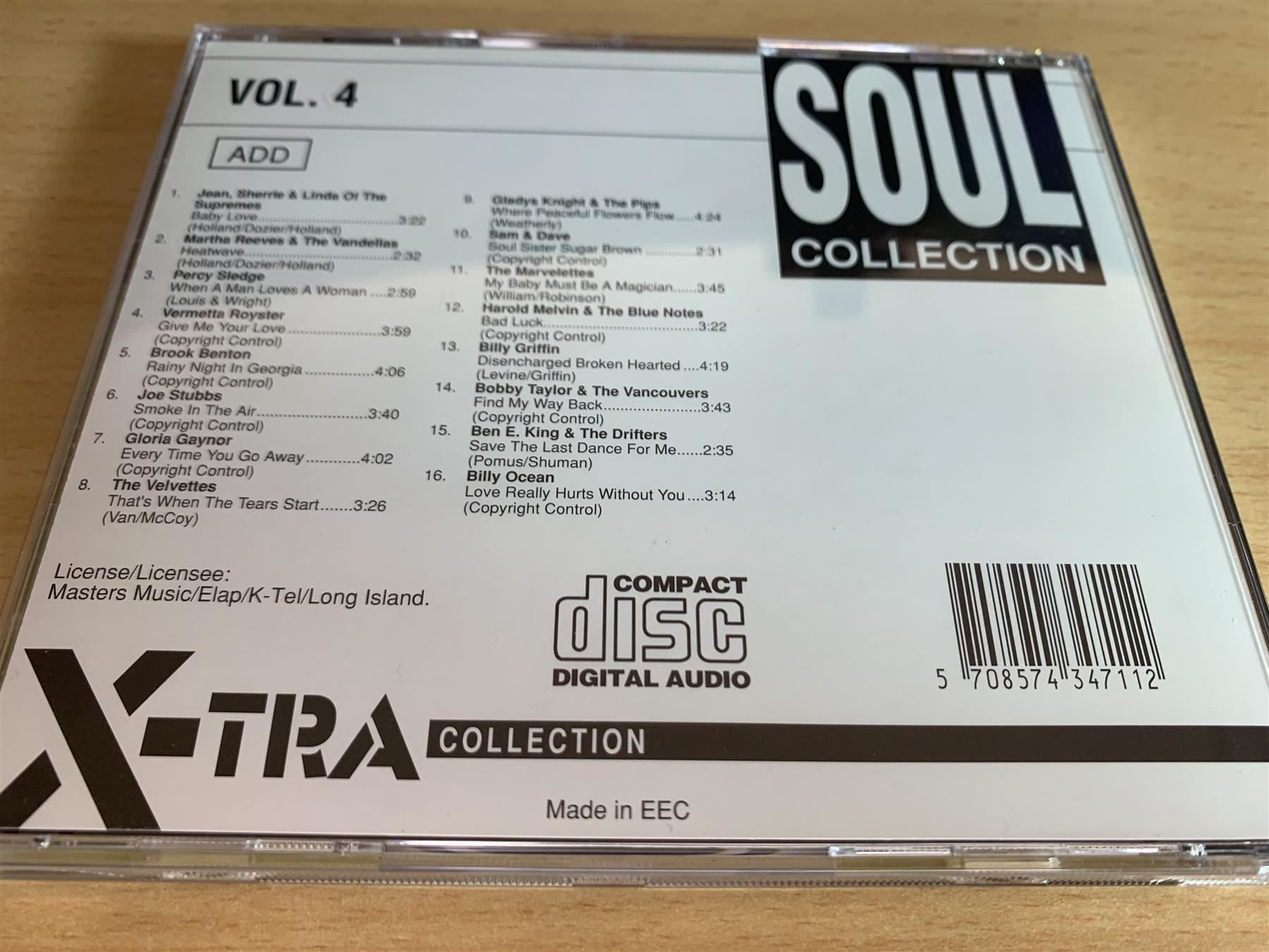 CD: Soul Collection Vol 1- 4 CD – Usato da Rikon im Tösstal venduto da Alpenmutz 5