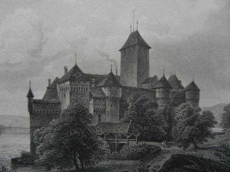 Gravures: Schloss Chillon – D'occasion à Risch par Rischli15 8