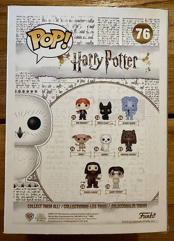Funko Statuette: Funko Pop! Harry Potter #76 Hedwig – Usato da Ascona venduto da lollyfairy 1