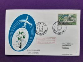 Erstflug mit SWISSAIR Caravelle NICE -Zürich 5.3.1963 !!!