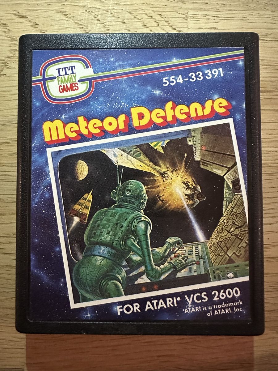 Atari Giochi: Meteor Defense für Atari 2600 – Usato da Kestenholz venduto da Matti_10