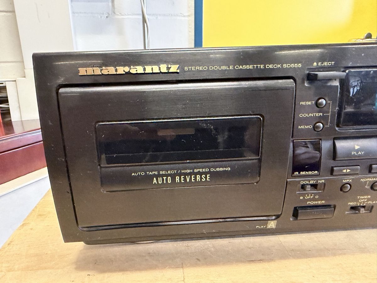 Marantz Sistemi audio & multimediali: Marantz SD555 Kassettendeck - Stereo Double Deck! Top! – Usato da Strengelbach venduto da RaenAntikDesign 1