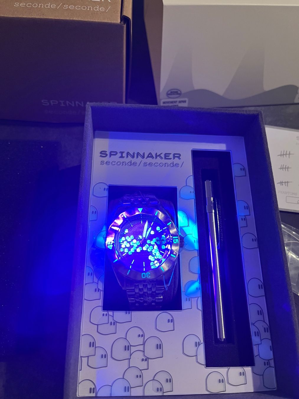 Spinnaker Orologi: Spinnaker second 50 phantoms 1st batch 43mm limited edition – Nuovo e nell'imballaggio originale da Bôle venduto da lau_wc66 7