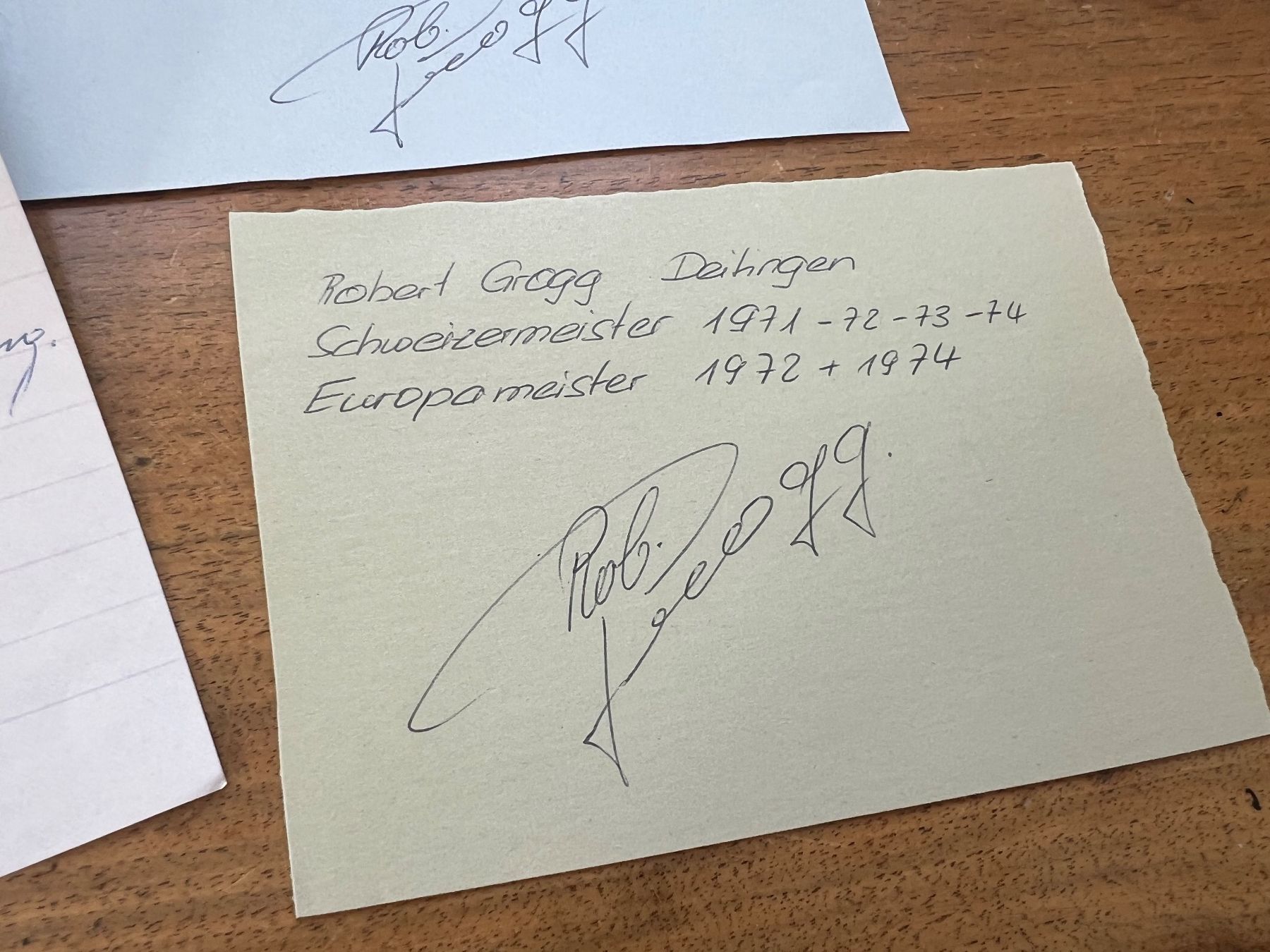 Autografi: Verschiedene Autogramme, Nr 322 – Usato da Glattfelden venduto da maa_qcj8 3