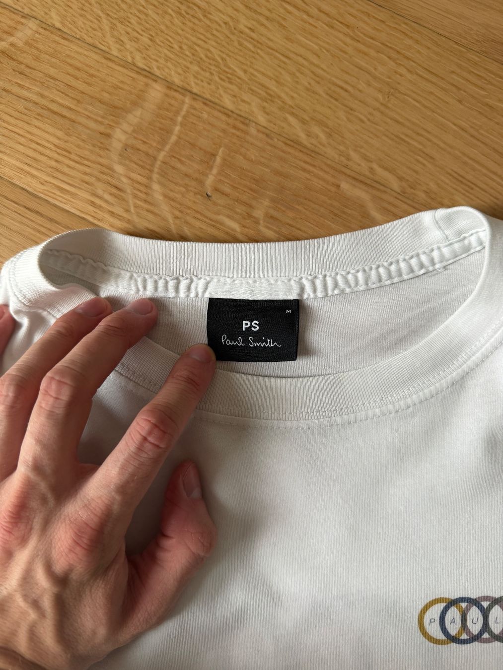 Paul Smith T-shirts: Paul Smith Multi Circles T-Shirt White – D'occasion à Dübendorf par cendre 2