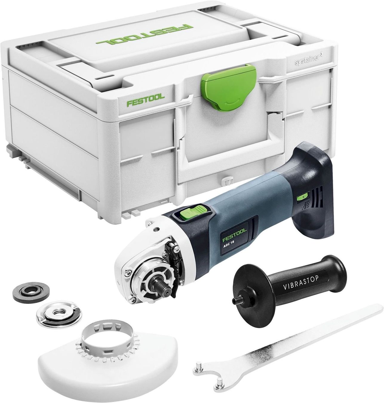 Alle Werkzeuge: Festool AGC 18-125EB-Basic Winkelschleif – Neu und originalverpackt aus Bottighofen von zaap