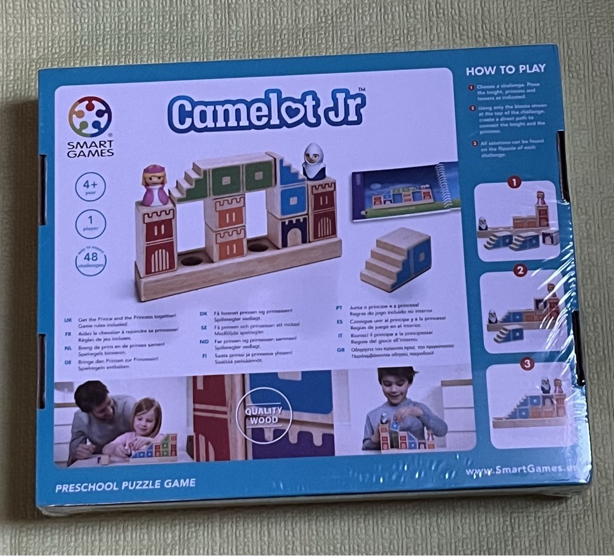 Giochi: Camelot Jr Jeu de réflexion logique & construction 4+ans – Nuovo e nell'imballaggio originale da La Tour-de-Peilz venduto da Pansy02 1