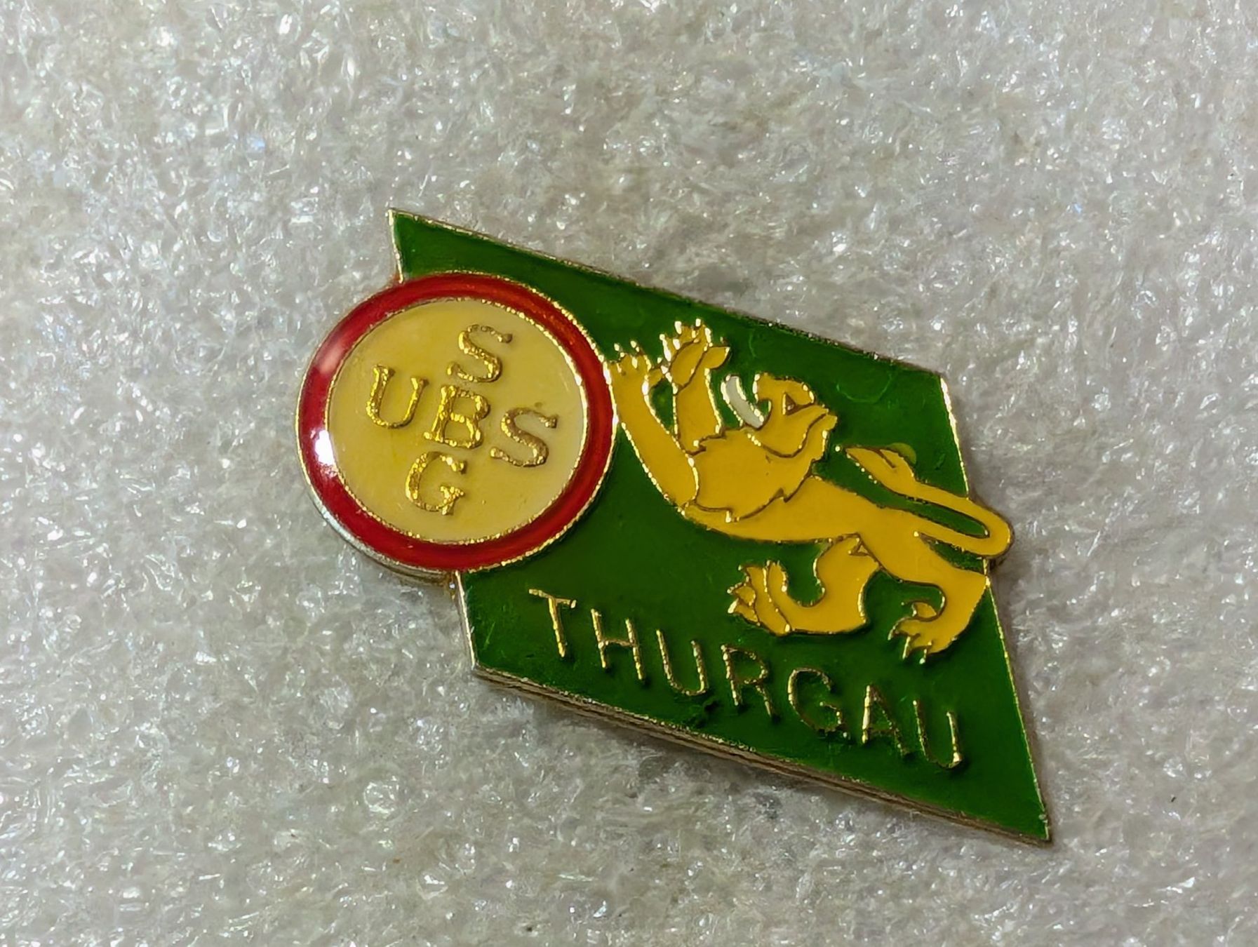 Placchette & Badge: Ansteckpin 181: SBG UBS Thurgau – Usato da Oppligen venduto da Pin-Fall-Shop