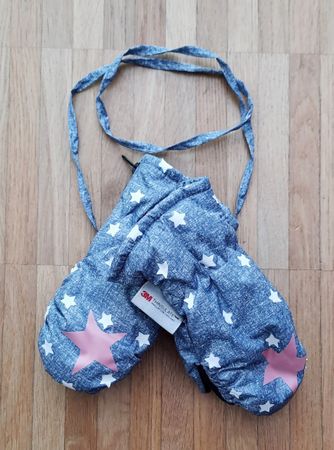 💙❄️ Winterhandschuhe Fäustlinge Gr. 12-24 Monate/50 cm