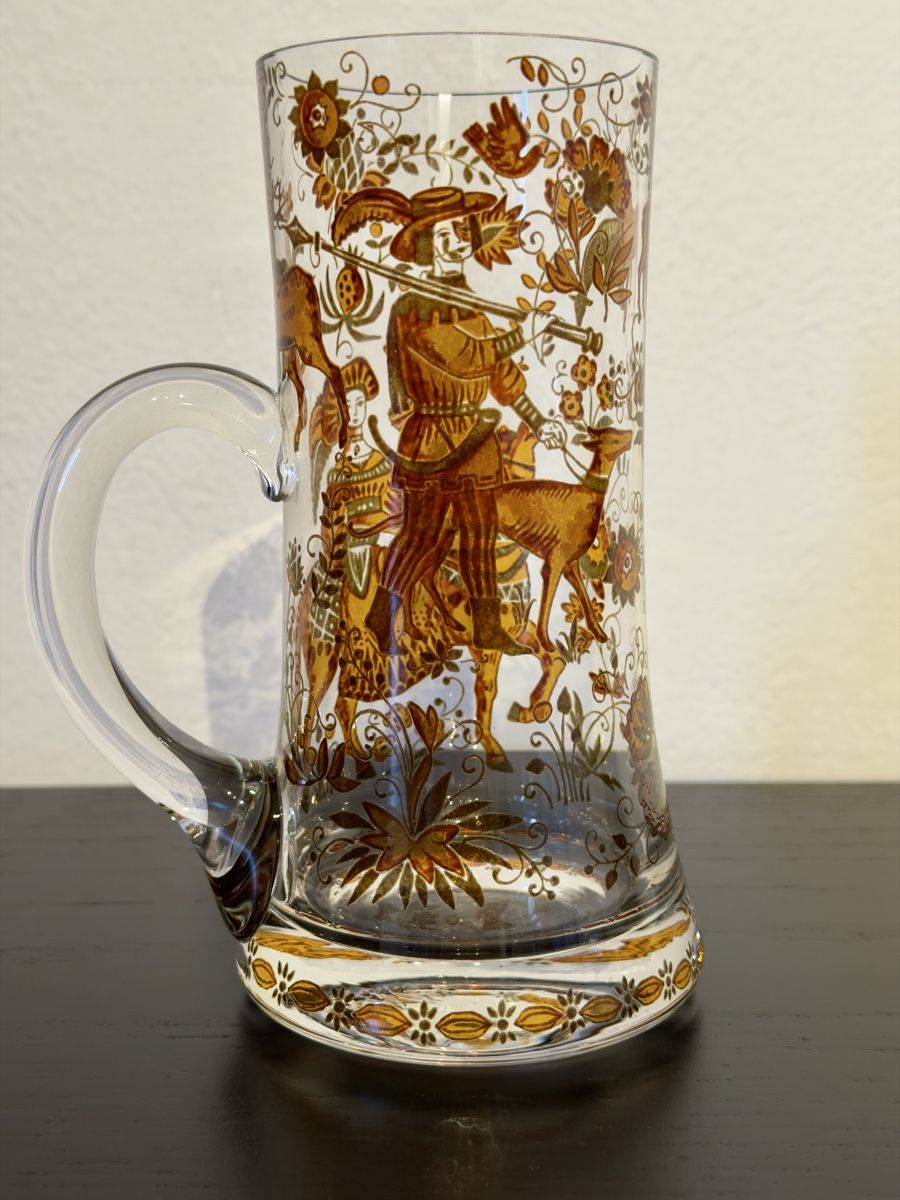 Bicchieri: Bierkrug von Alfred Taube oder Nachtmann – Nuovo (secondo la descrizione) da Widnau venduto da kustercarmen 3