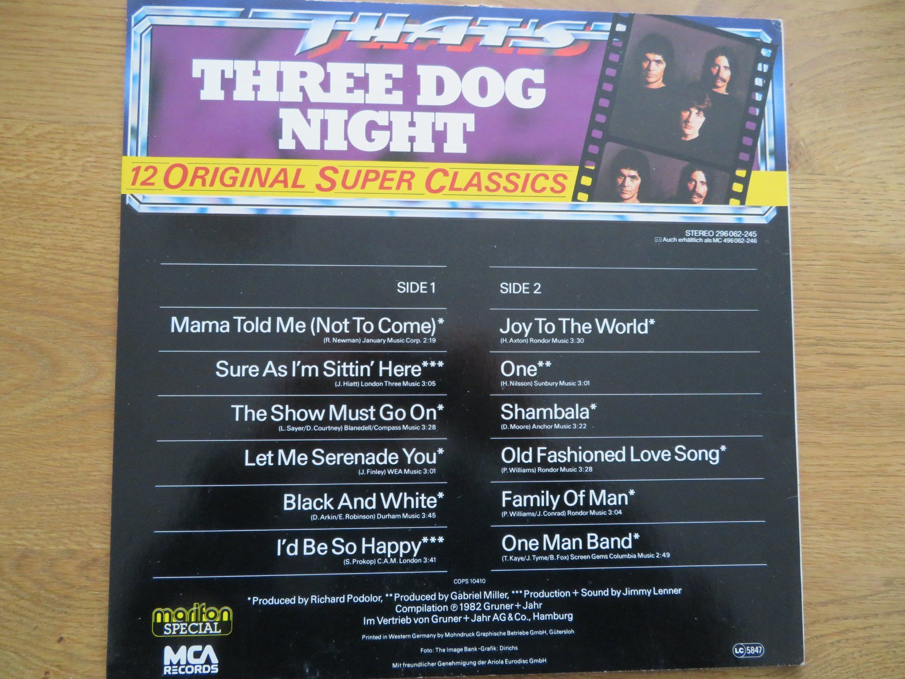 Schallplatten: THREE DOG NIGHT 12 ORIGINAL SUPER CLASSICS – Neu (gemäss Beschreibung) aus Zürich von max_cp5f 1