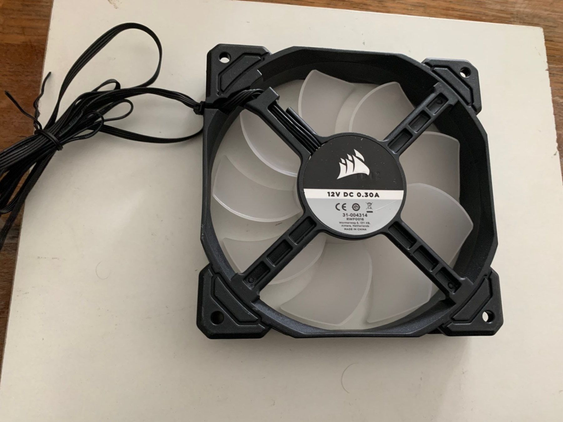 Gehäuse: PC Fan 120x120x25 12V DC 3.30A – Gebraucht aus Emmen von newcar4you