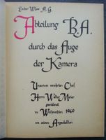 Escher Wyss AG, Fotoalbum Chronologie Abt. B.A. 1949-1957
