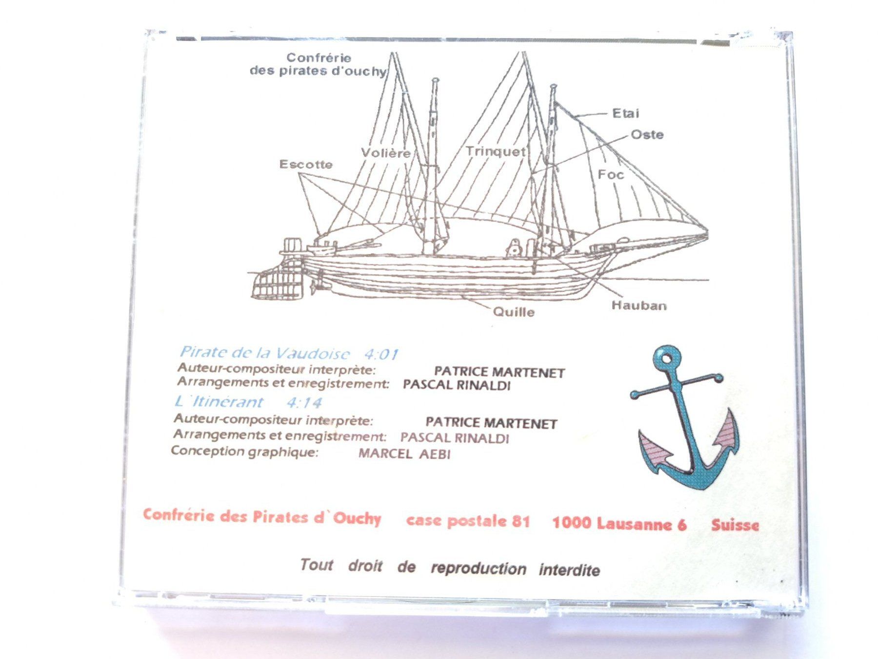 CD: Cd Confrérie des Pirates d'Ouchy - Escales  – Usato da Pully venduto da bro_n52j 1
