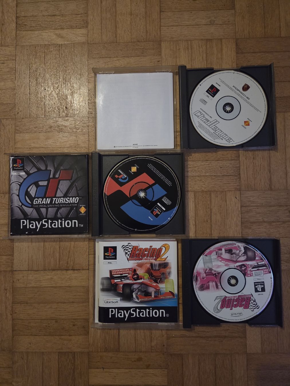 Sony Giochi: PS1 Spiele" GT1, Porsche Challenge, Racing Simulator 2 – Usato da Riehen venduto da str_2msn 1