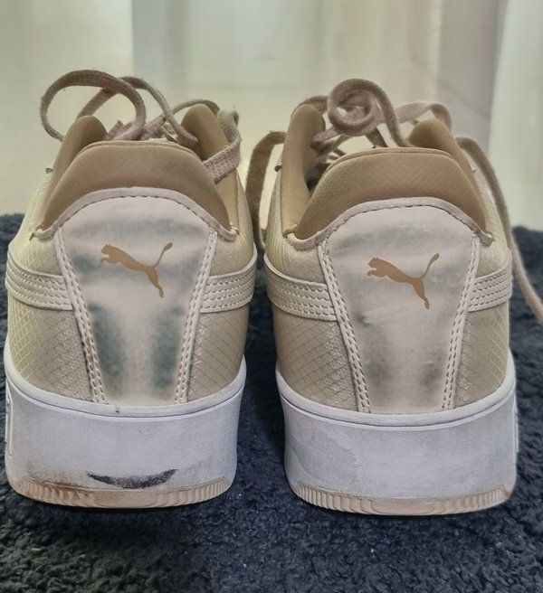 Puma Scarpe da donna: PUMA SNEAKER weiss / off-white / creme Gr 41 – Usato da Basel venduto da Mamaree 6
