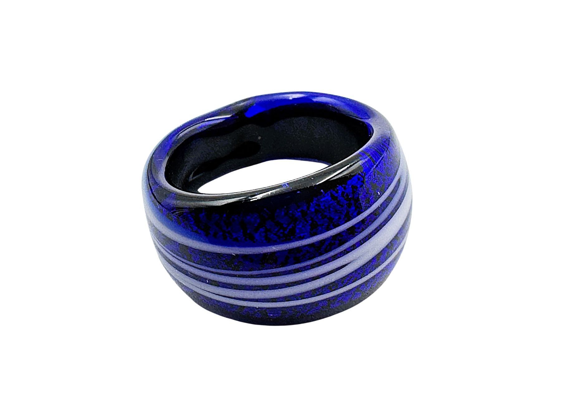 Murano Anelli: Ring Murano Glas G 51 Breite 13mm – Nuovo e nell'imballaggio originale da Oberkulm venduto da Murano-Schmuck 2