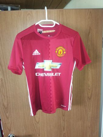 Manchester United Shirt #7 Elles mit Chevrolet Logo Gr. 160