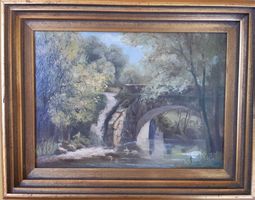 joli tableau fin 19ème école genevoise