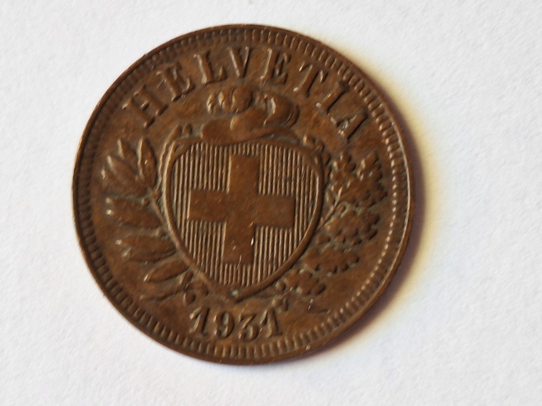Tutti le monete: 2cts 1931 – Usato da Couvet venduto da zeze03