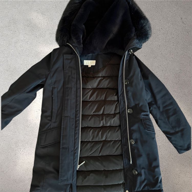 MICHAEL KORS Parka/Jacke/Mantel, XS/S, navy blau (Gebraucht) in