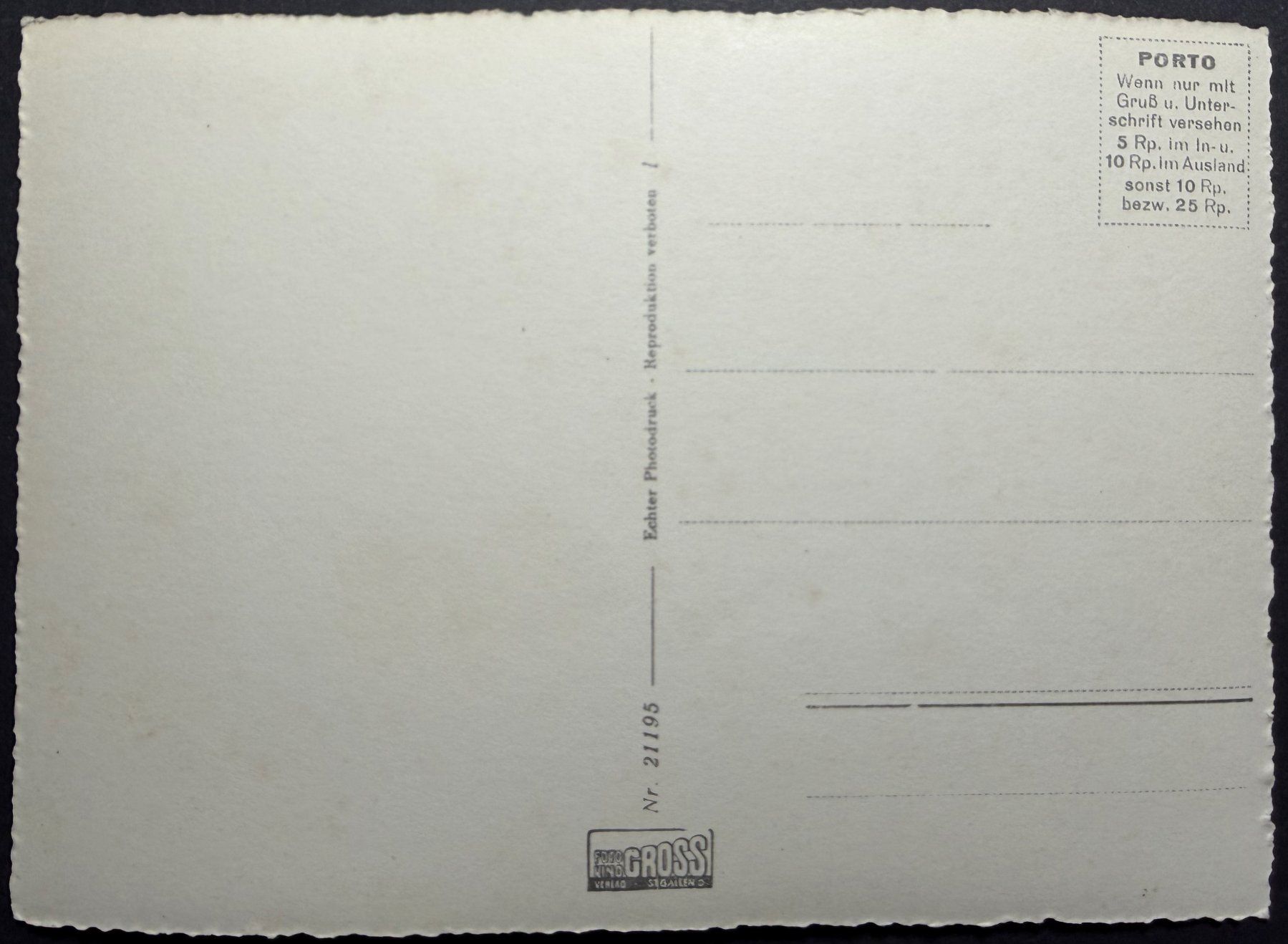 Cartoline postali: St. Gallen Hechtplatz – Usato da St. Gallen venduto da Cheirodon 1