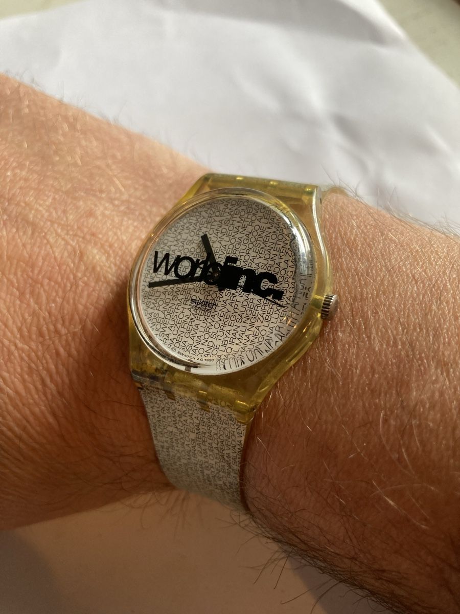 Swatch Orologi: Swatch Uhr 34 mm quartz – Usato da Glattbrugg venduto da vintagemania 7