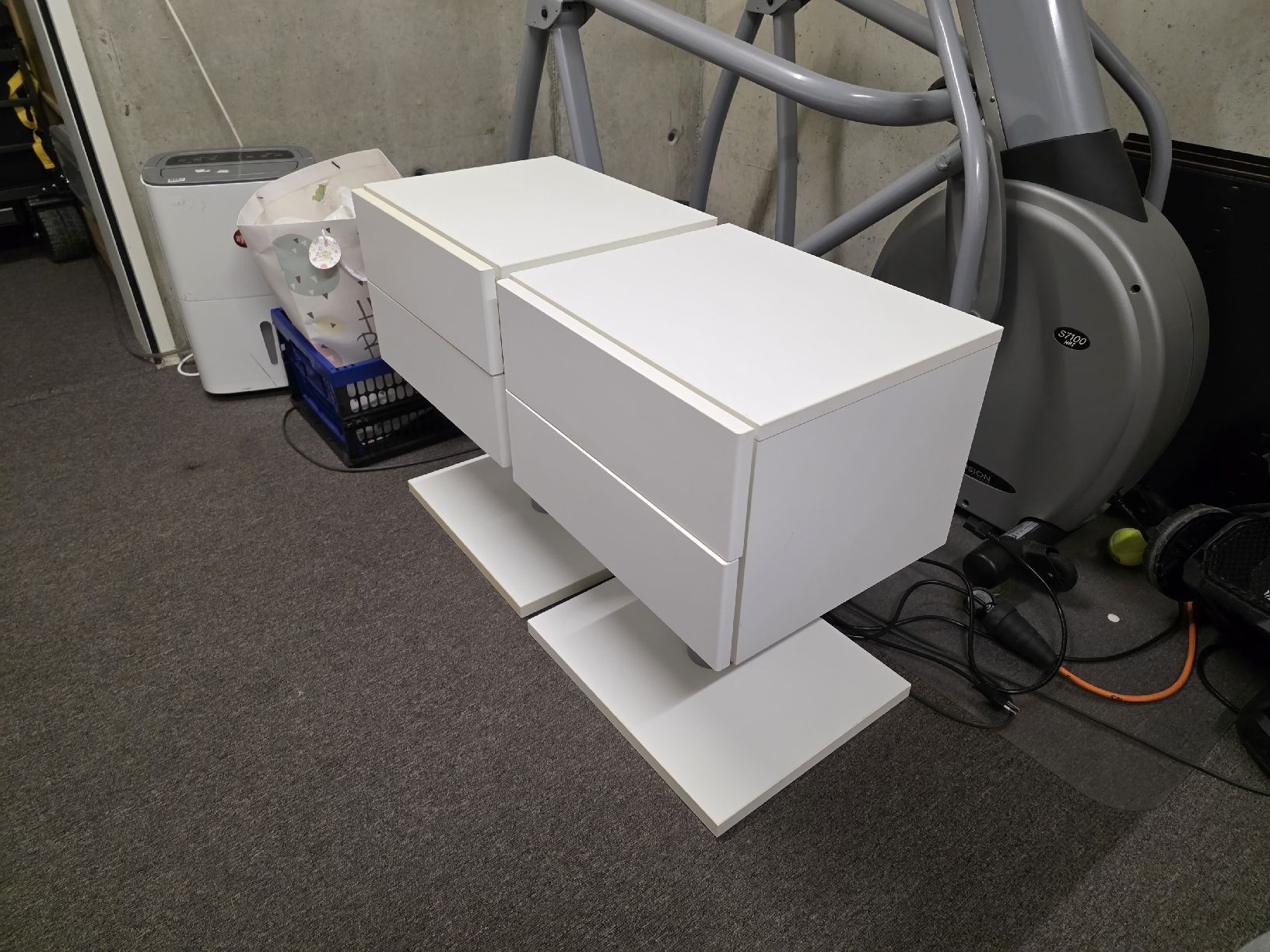 Comodini: Nachttische weiss 2er Set – Usato da Stetten AG venduto da Shaman6 1
