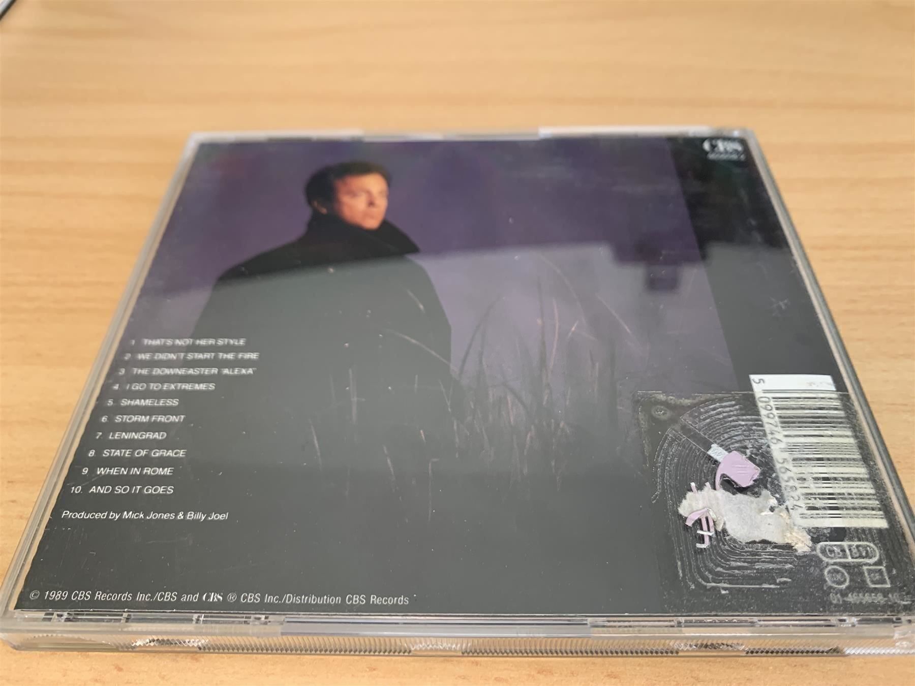 CD: Billy Joel – Storm Front – Usato da Rikon im Tösstal venduto da Alpenmutz 1