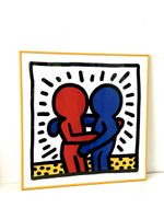Keith Haring – "Best Buddies" | Original Offset-Lithographie