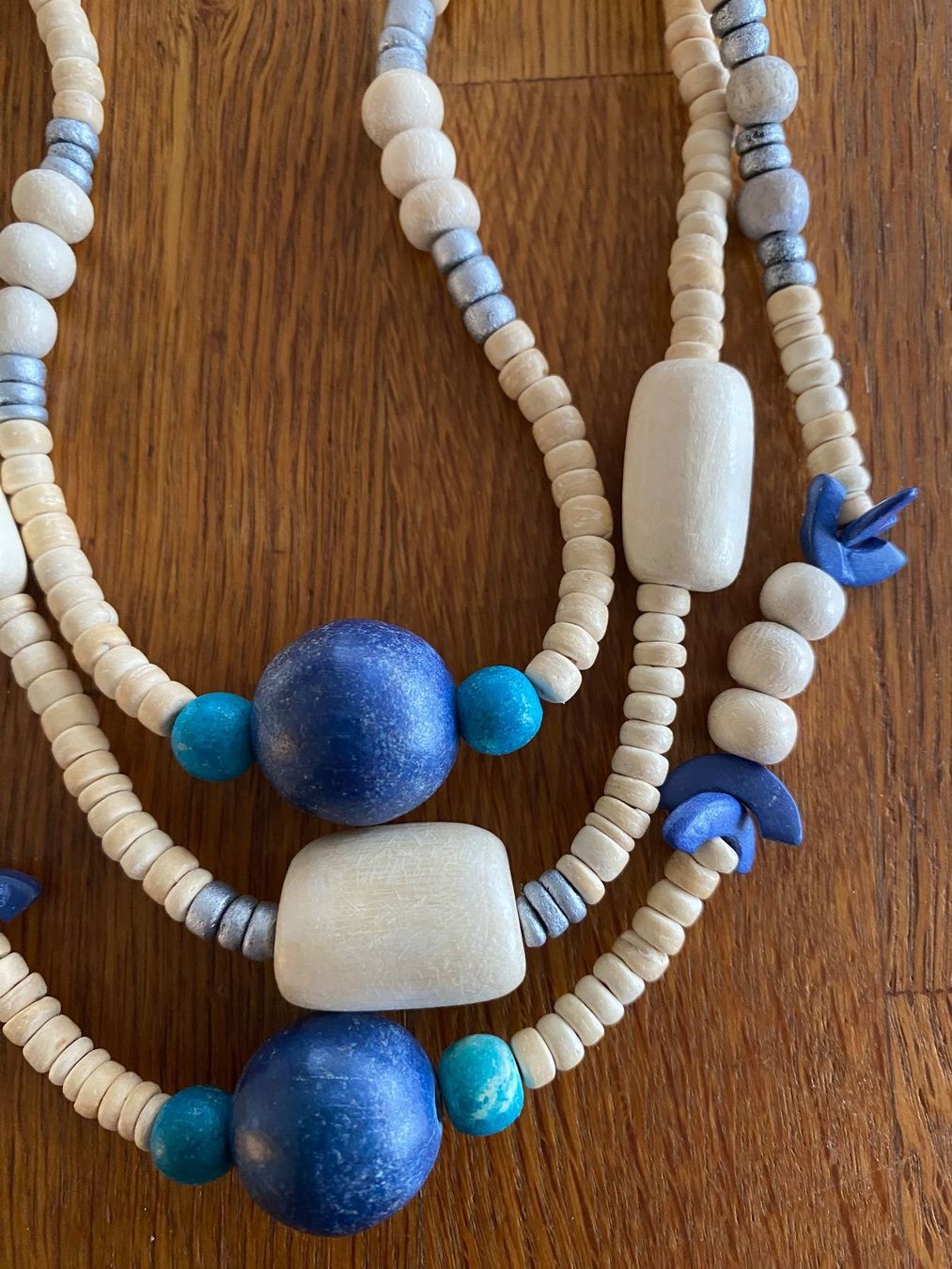 Catenine: Holz Kette, Boho Style – Usato da Ebikon venduto da Radeon0 1