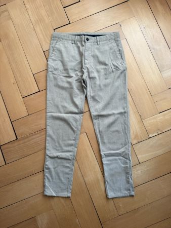 ZARA - Hose hellbeige M