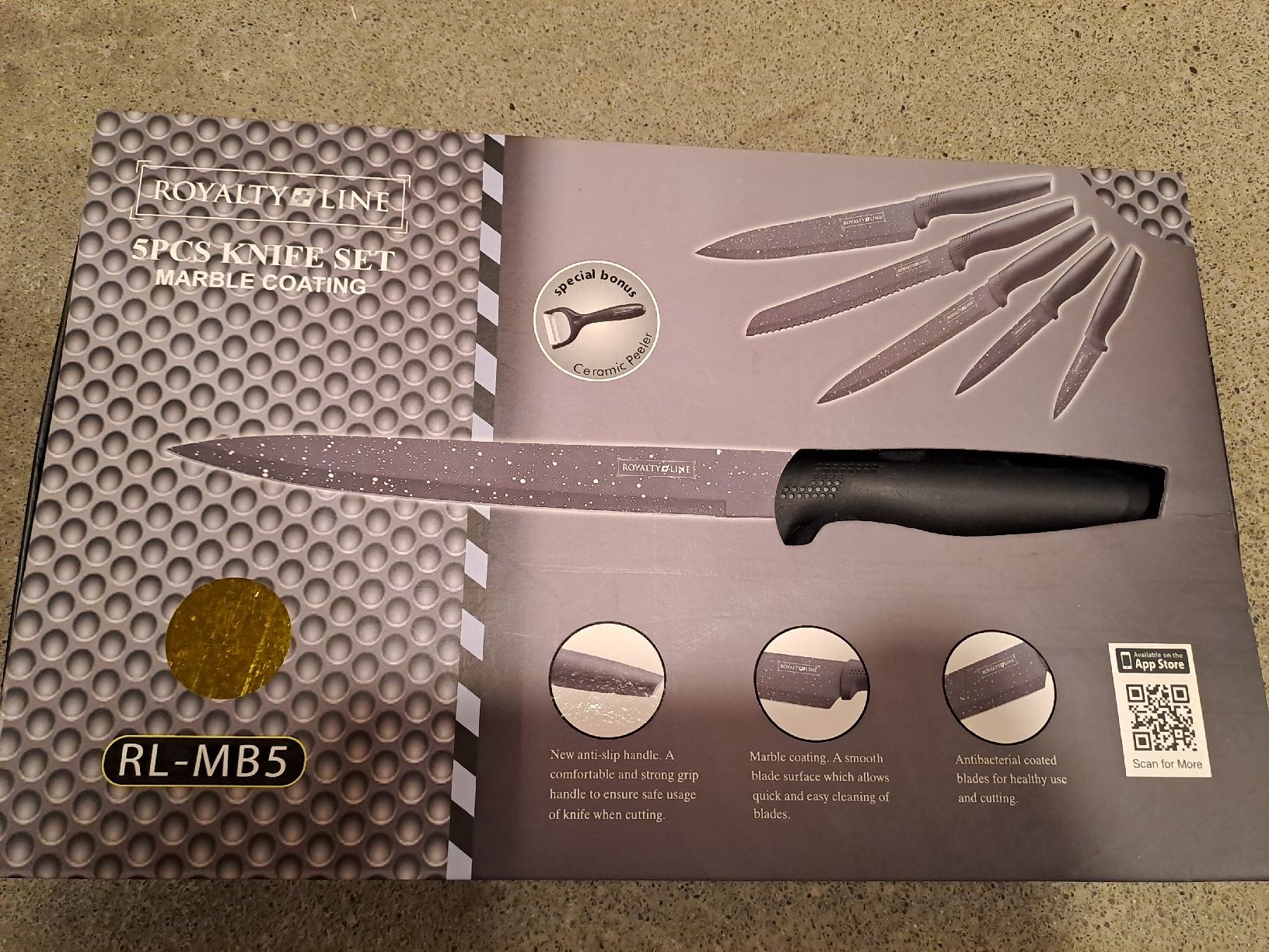 Messer: Royalty Line Messerset, 5-teilig, Küchenmesser – Neu (gemäss Beschreibung) aus Münchenbuchsee von Babsique 3
