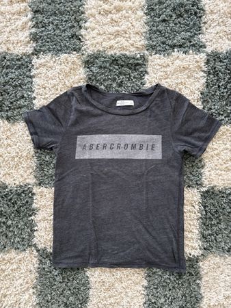 T-Shirt Abercrombie & Fitch grau / Gr. S
