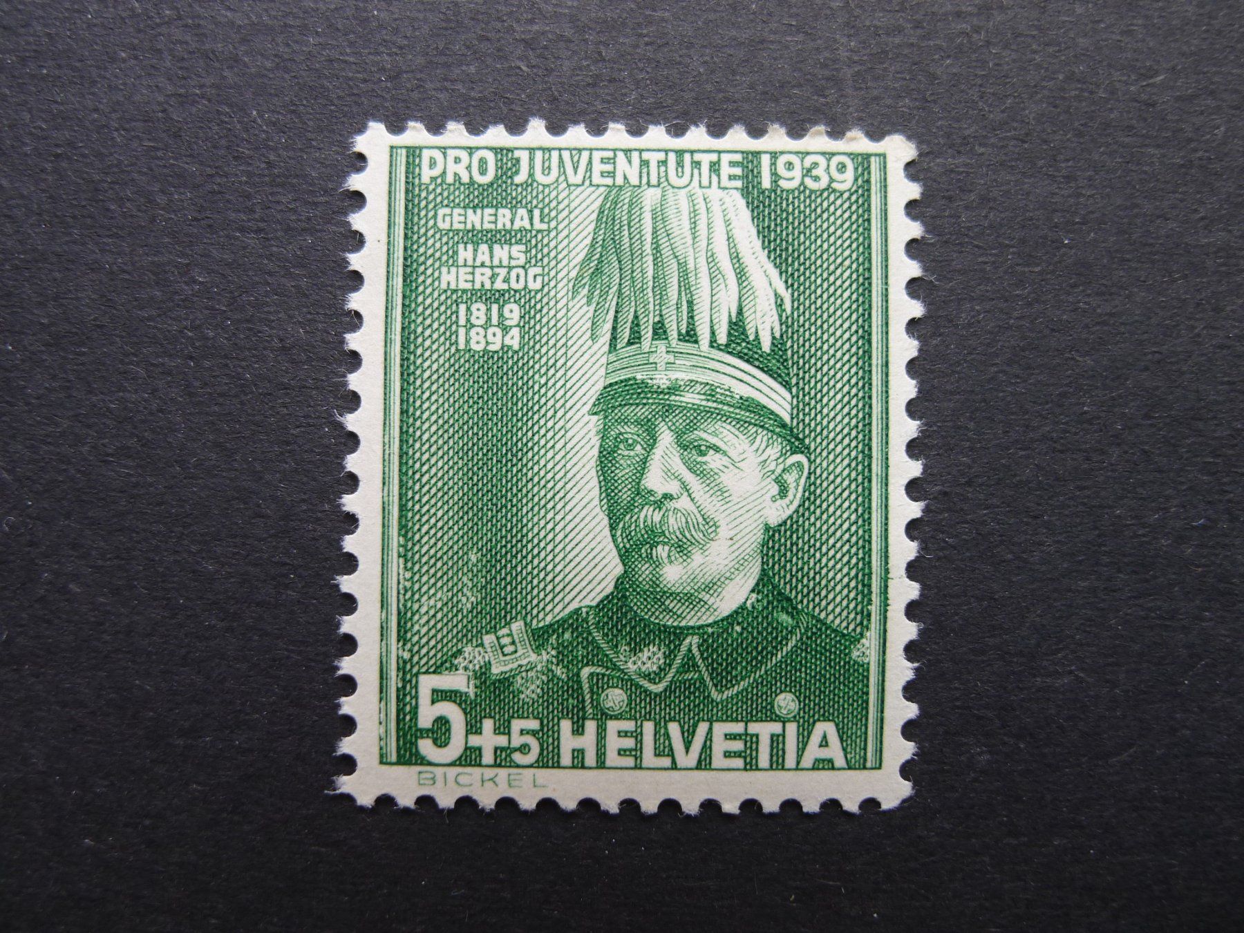 Tutti i francobolli: 1939 Nr. J89 postfrisch fehlende Farbe – Usato da Dagmersellen venduto da wyss1982