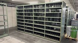 LISTA Lagergestell / Schwerlastregal aus Metall 4,15cm