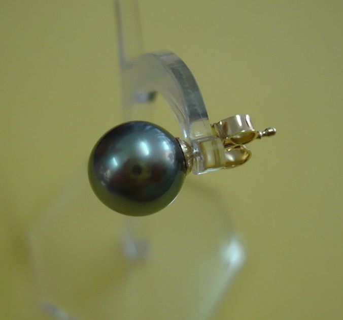 Perle (finte): Tahiti Perlen Ohrstecker – Nuovo e nell'imballaggio originale da Suhr venduto da Maxmusic2308 3