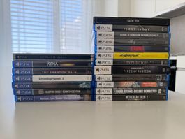 Lot de jeux PS4/PS5