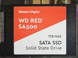 WD Red SA500 1TB SSD - Ideal für NAS - Top Zustand!